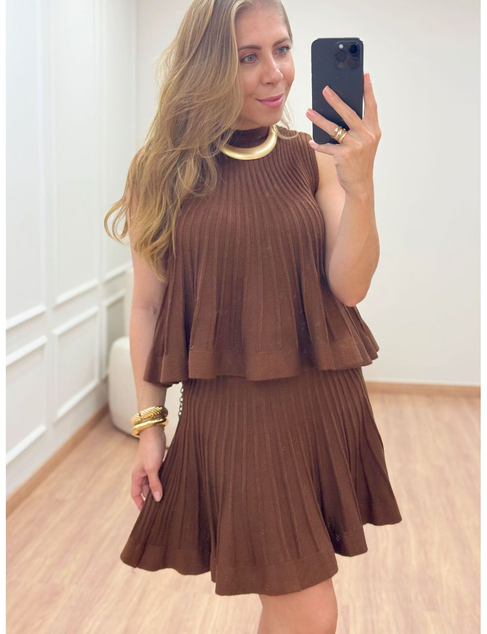 Conjunto Lisa Marrom - Ana G Store