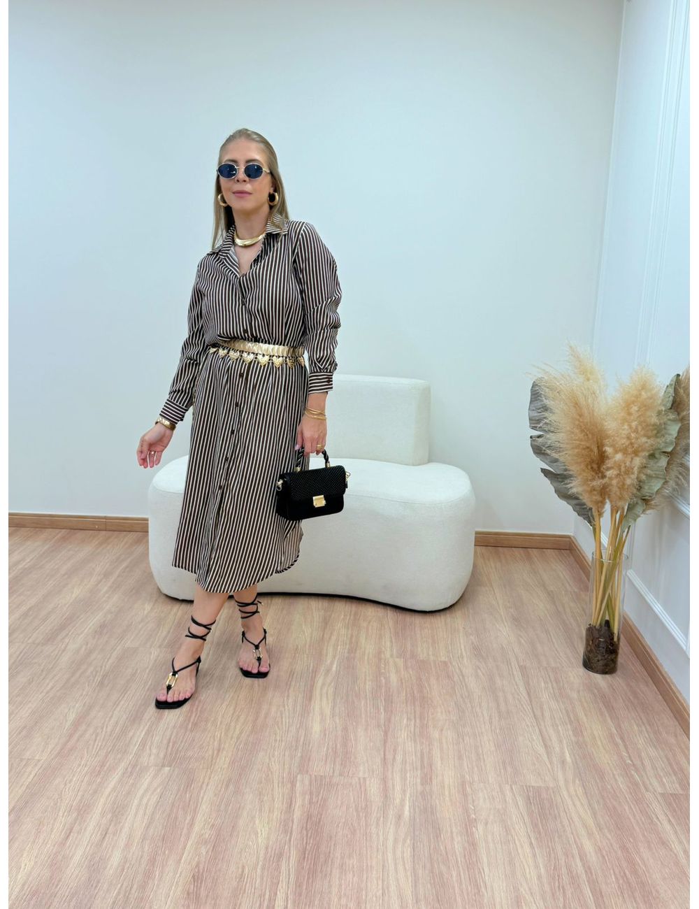 Chamise Adele Marrom - Ana G Store