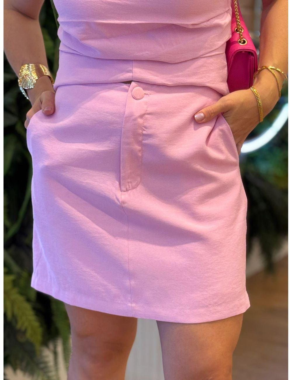 Saia Débora Rosa - Ana G Store