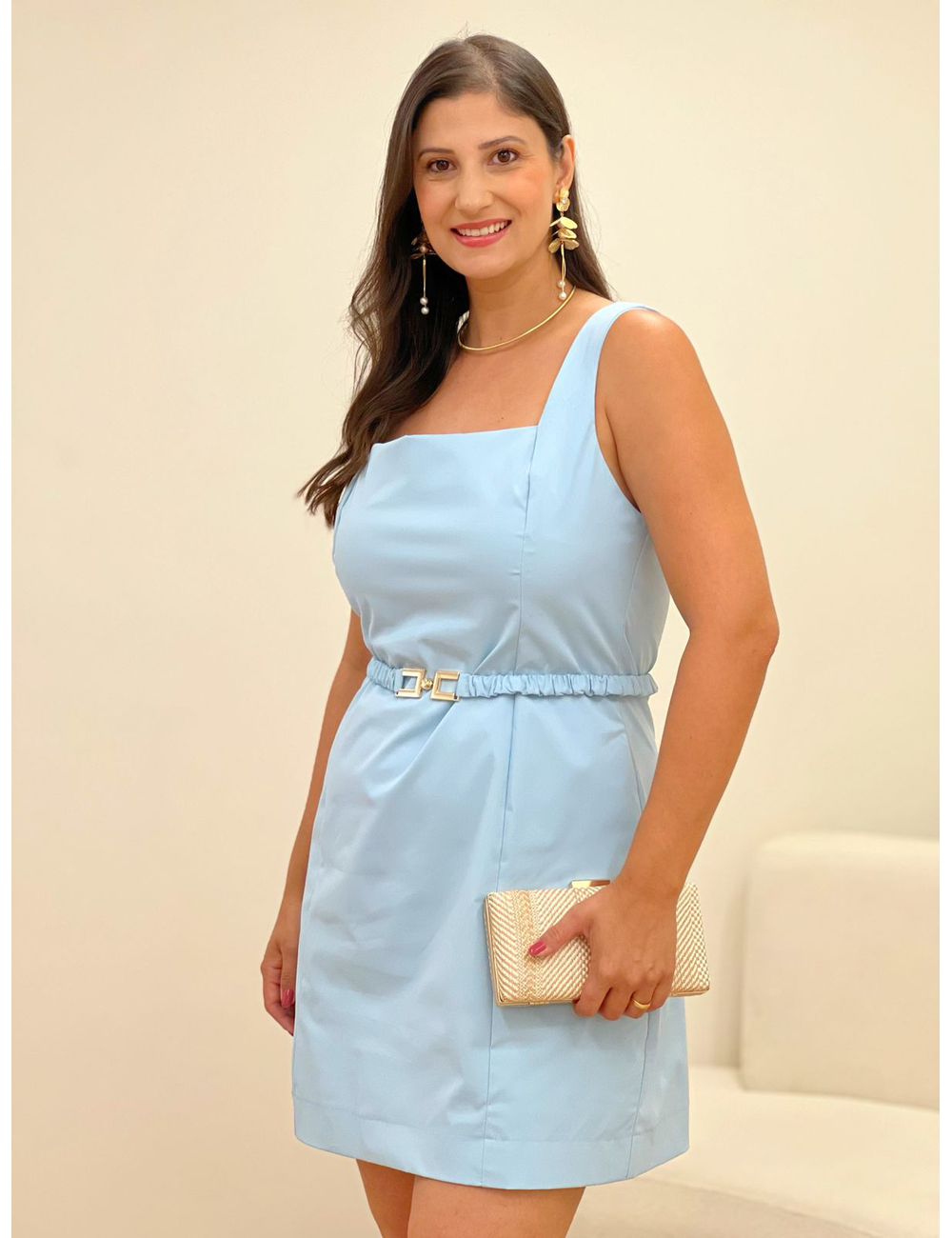 Vestido Rafaela Azul