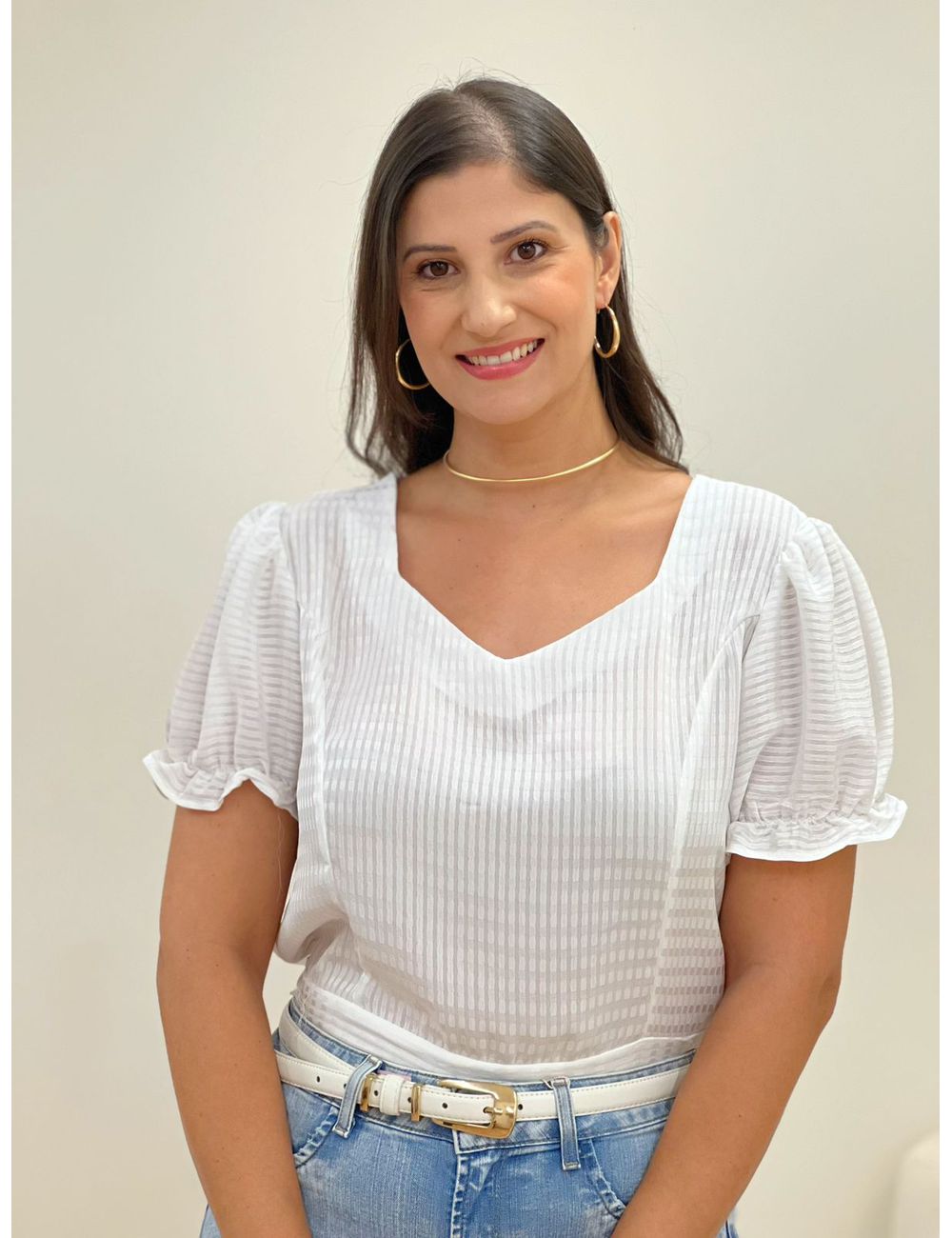 Cropped Sofia Branco