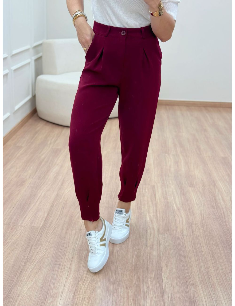 Calça Melissa Vinho - Ana G Store