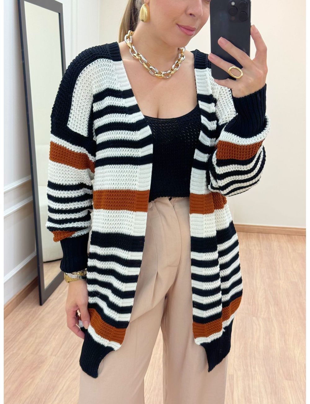 Twin Set Tricot Preta - Ana G Store