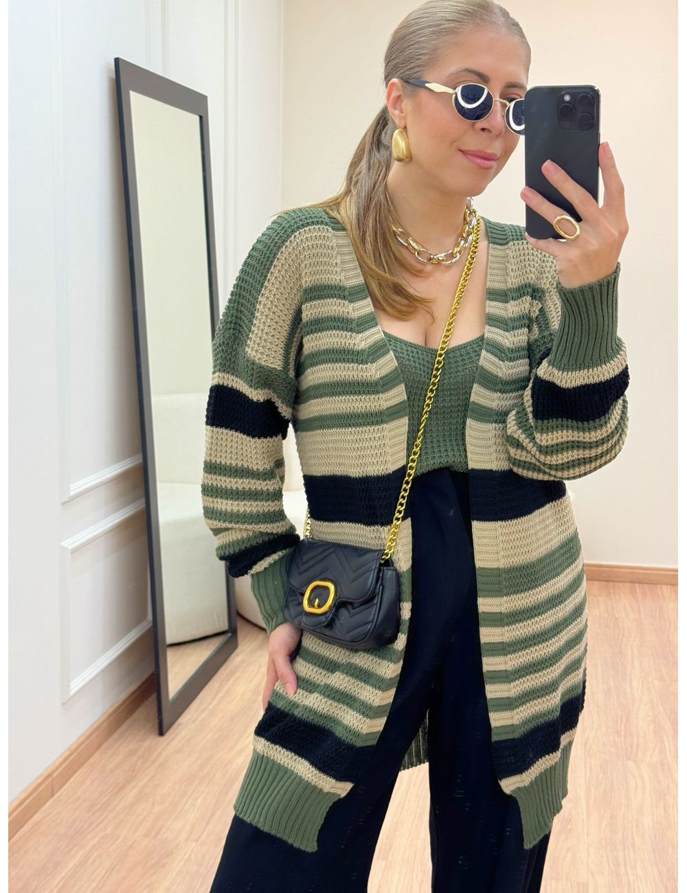 Twin Set Tricot Verde - Ana G Store