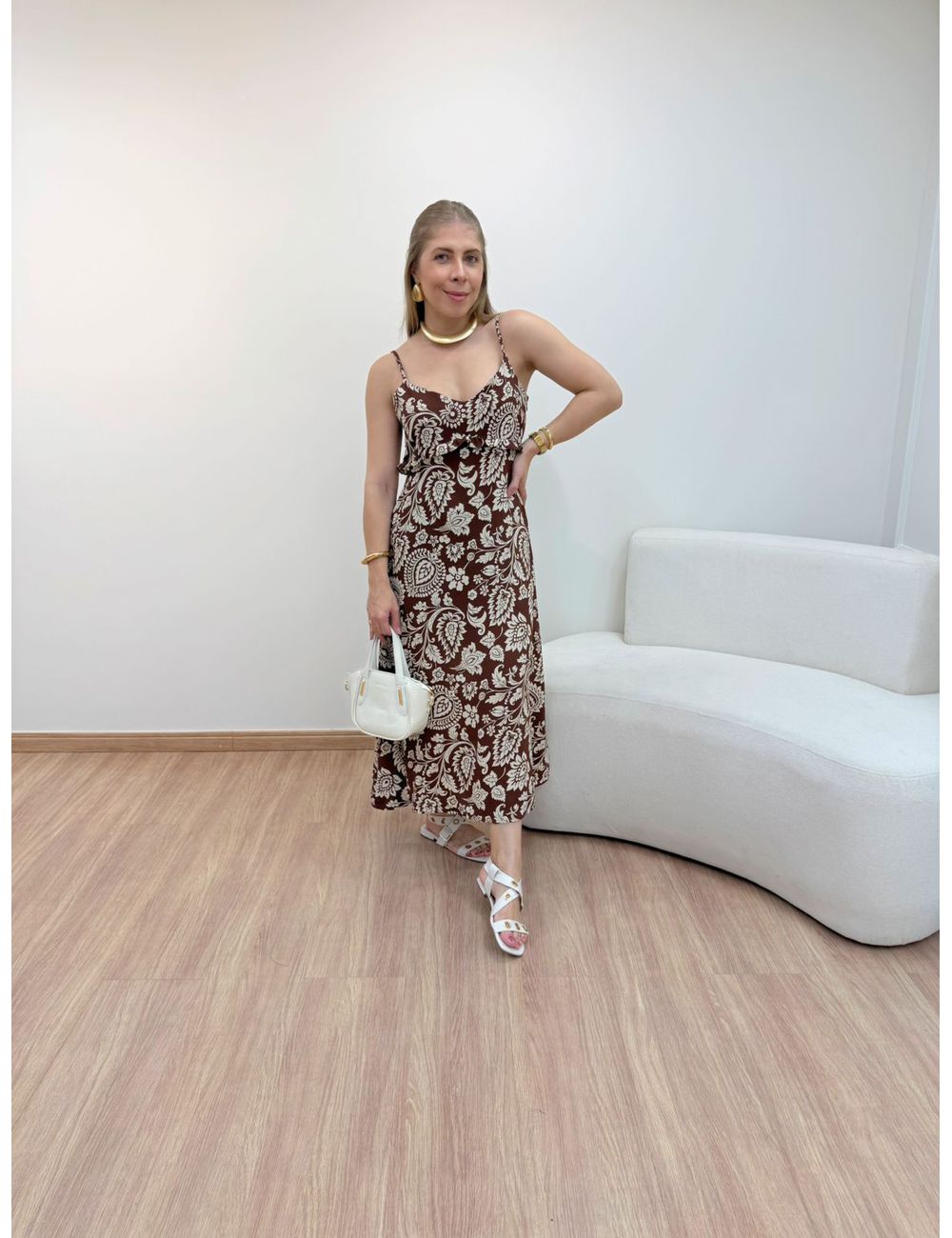 Vestido Giorgina Estampado - Ana G Store
