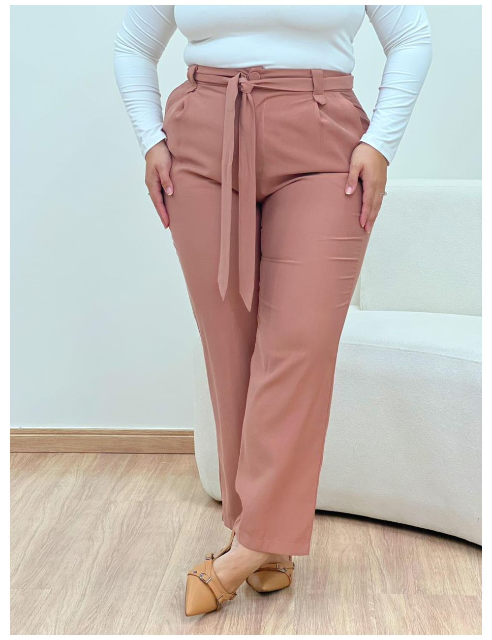 Calça Aline Blush - Ana G Store