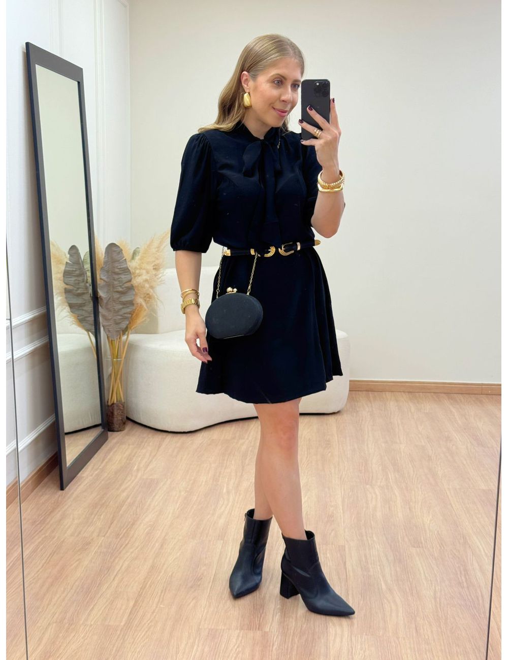 Vestido Damaris Preto - Ana G Store