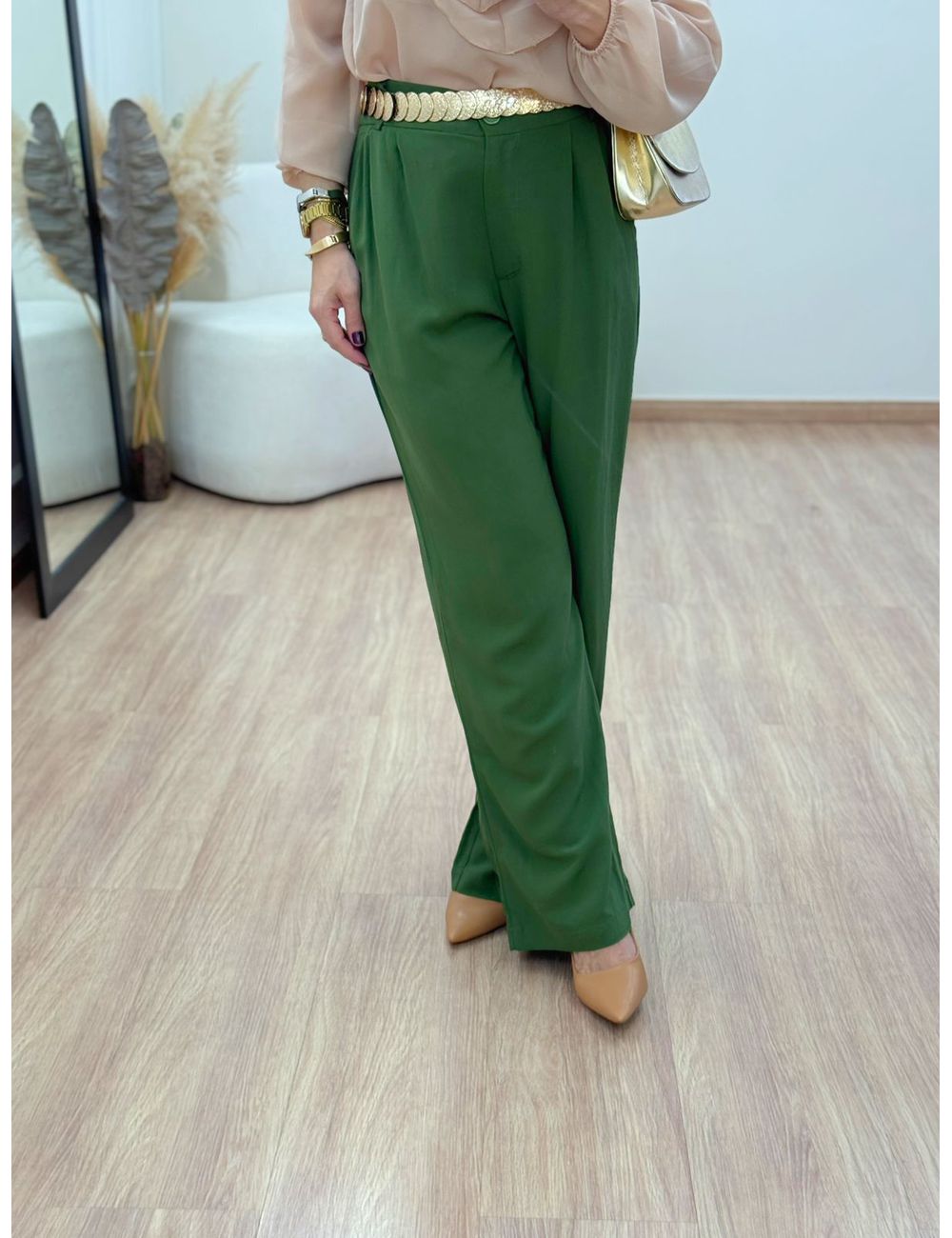 Calça Pamela Verde - Ana G Store