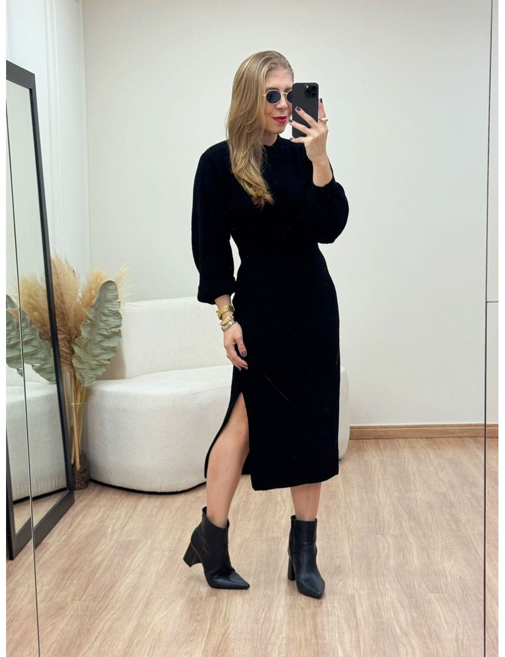 Vestido Penélope Preto - Ana G Store