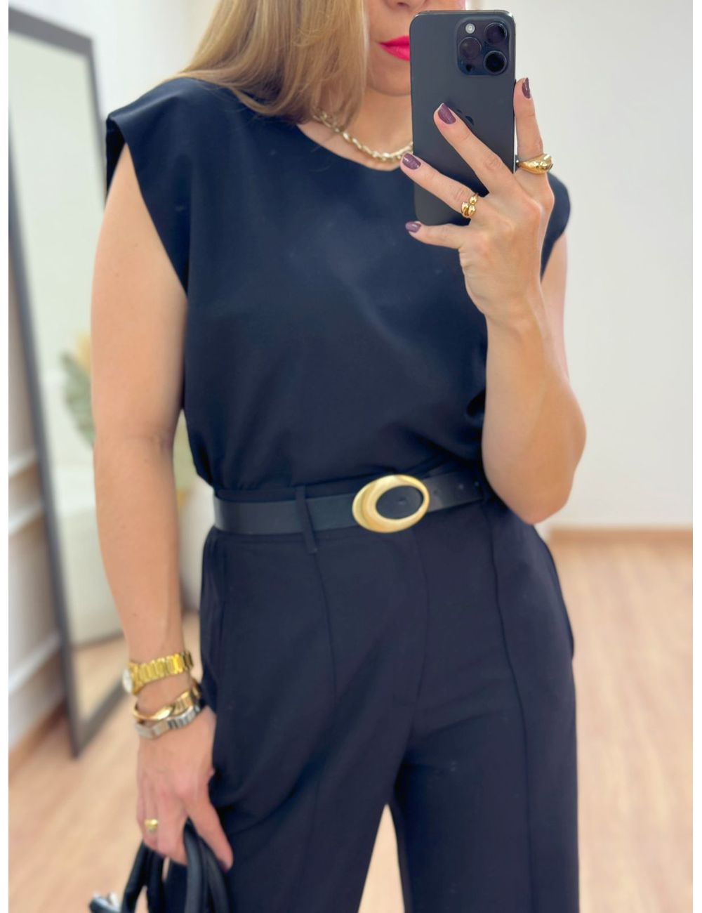Blusa Matilda Preto - Ana G Store