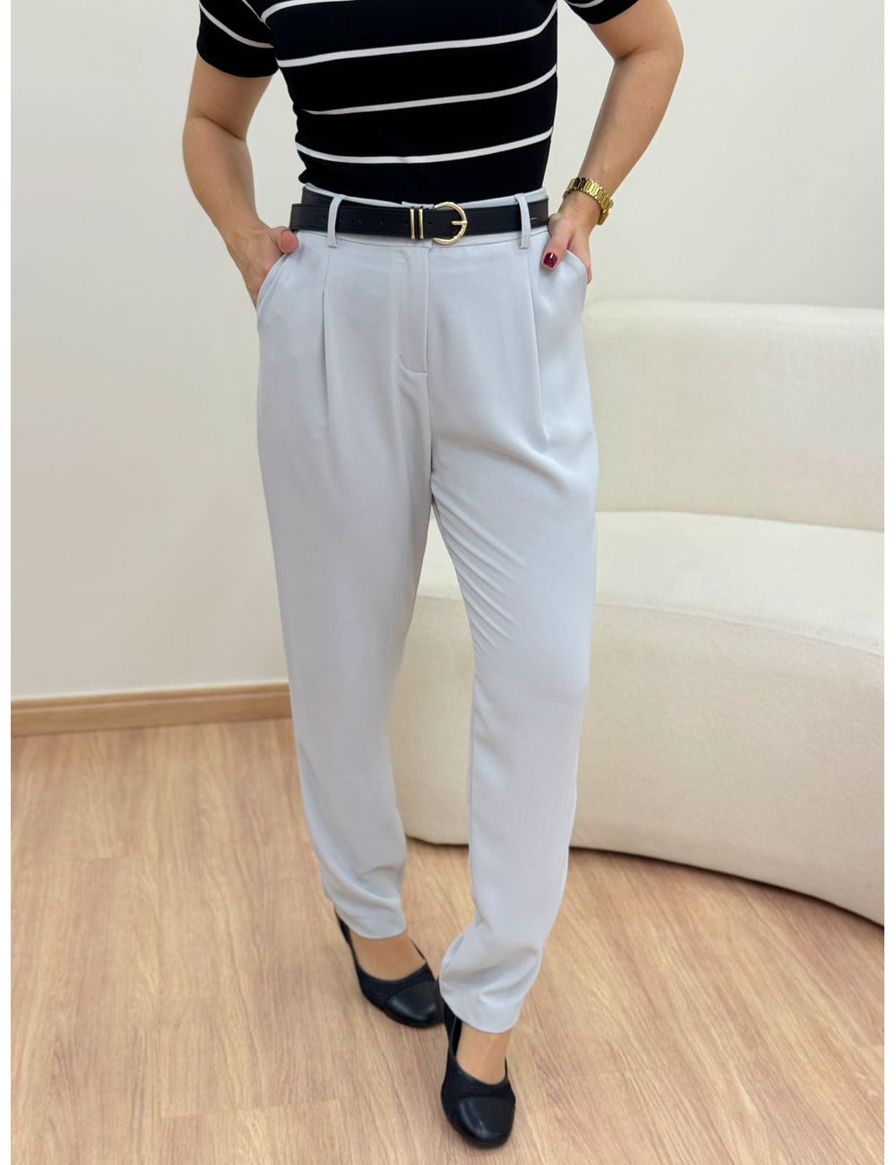 Calça Aurora Cinza - Ana G Store