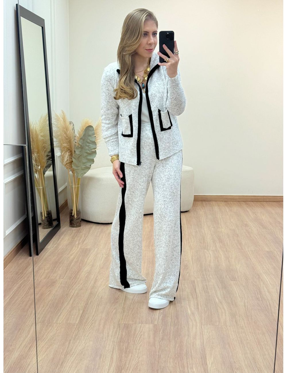 Conjunto Sara Areia - Ana G Store