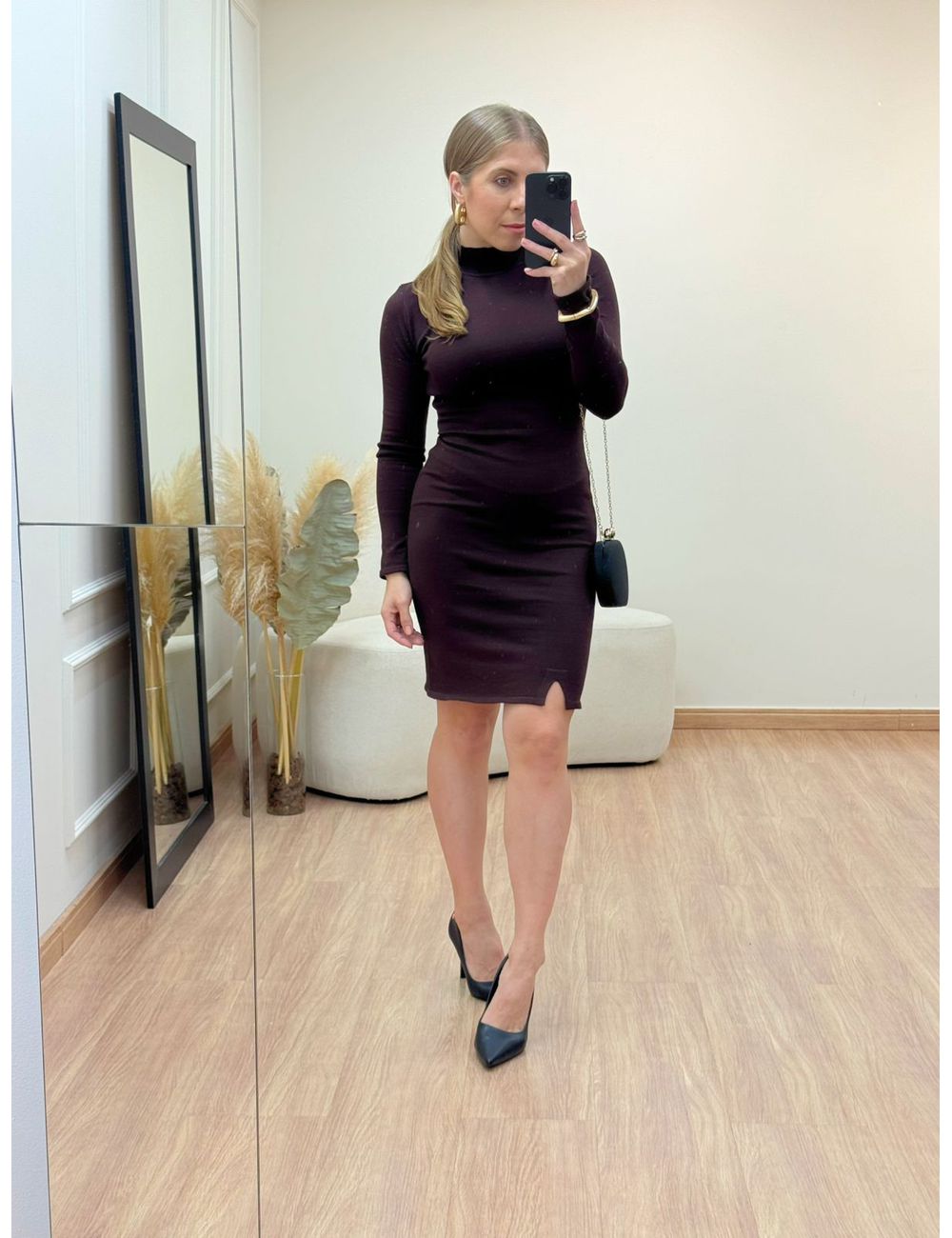 Vestido Sefora Marrom - Ana G Store