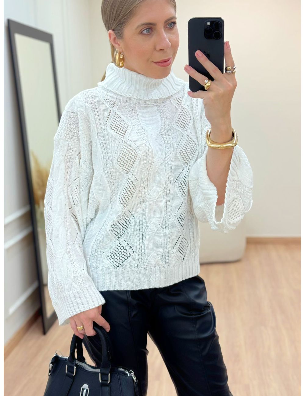 Blusa Stela Branca - Ana G Store