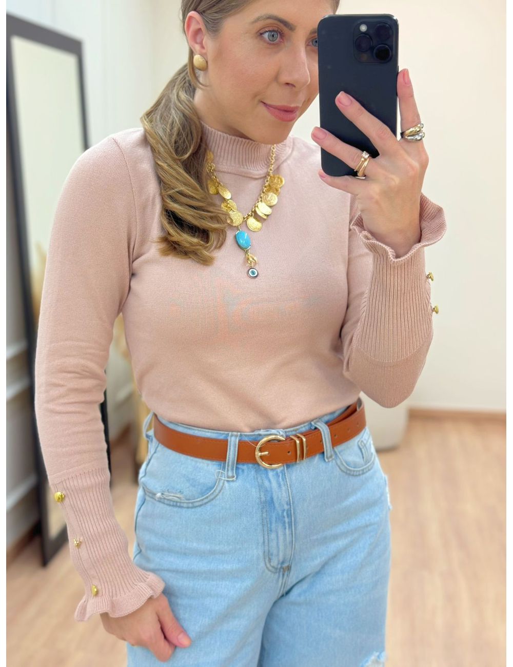 Cacharrel Rosa - Ana G Store