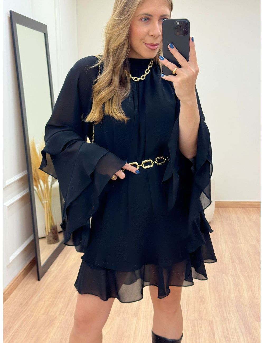 Vestido Manuela Preto - Ana G Store