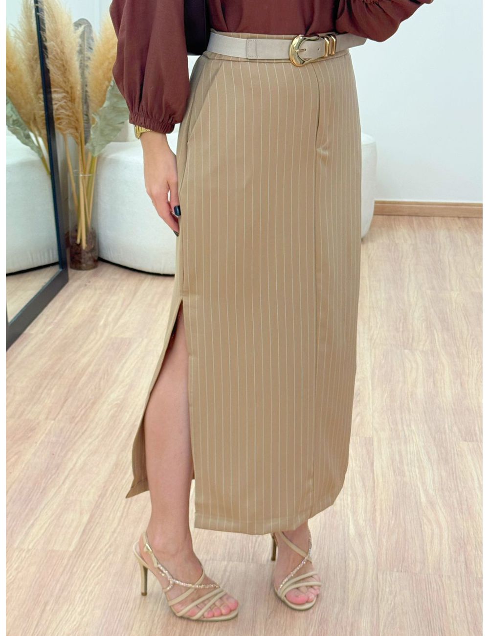Saia Adele Bege - Ana G Store