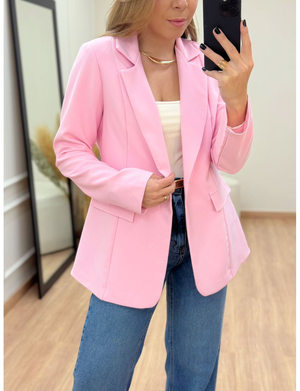 Blazer Sofi Rosa - Ana G Store