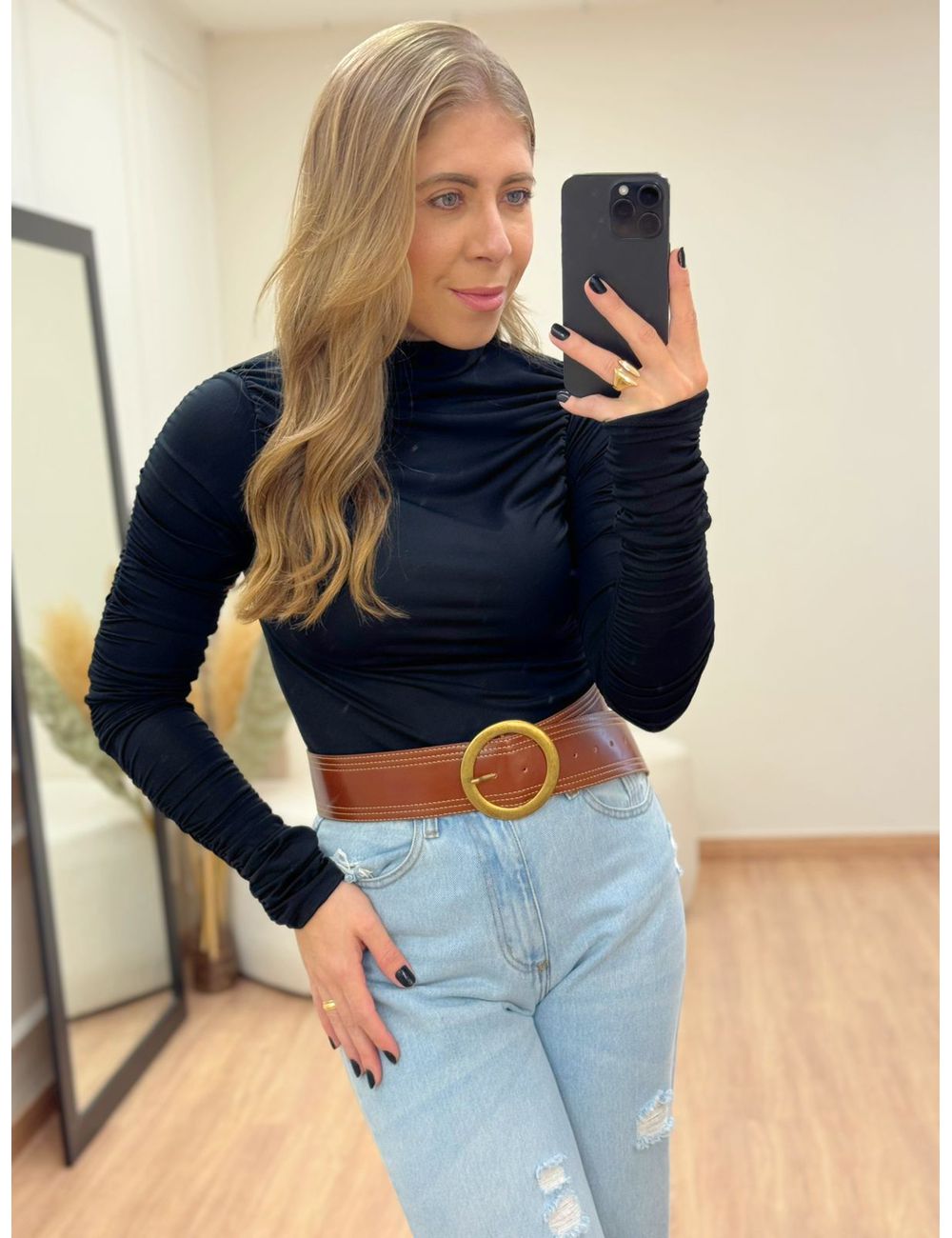 Body Rebeca Preto - Ana G Store