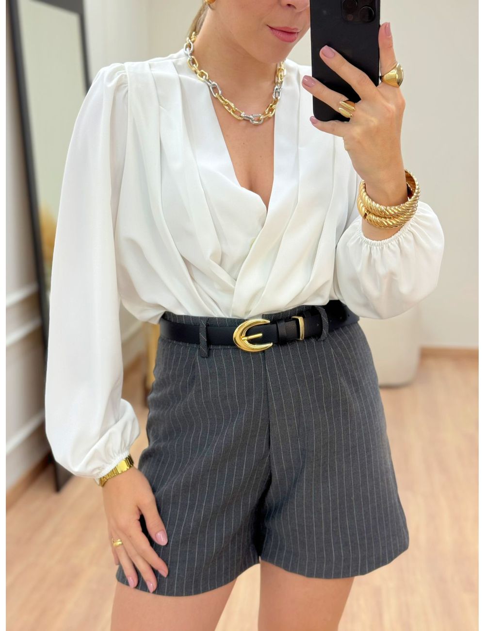 Body Moriah Branco - Ana G Store