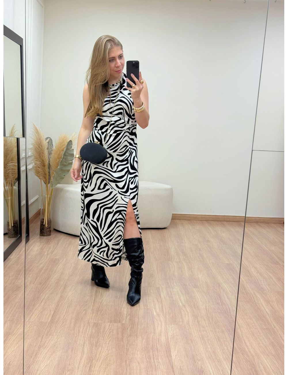 Vestido Nadia Estampado - Ana G Store