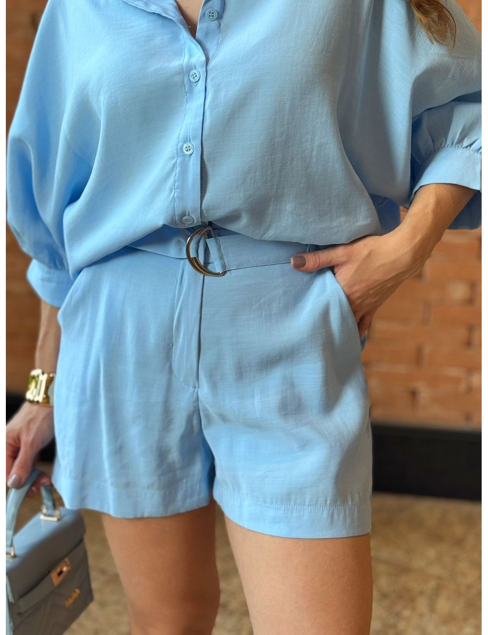 Shorts Rivera Azul - Ana G Store