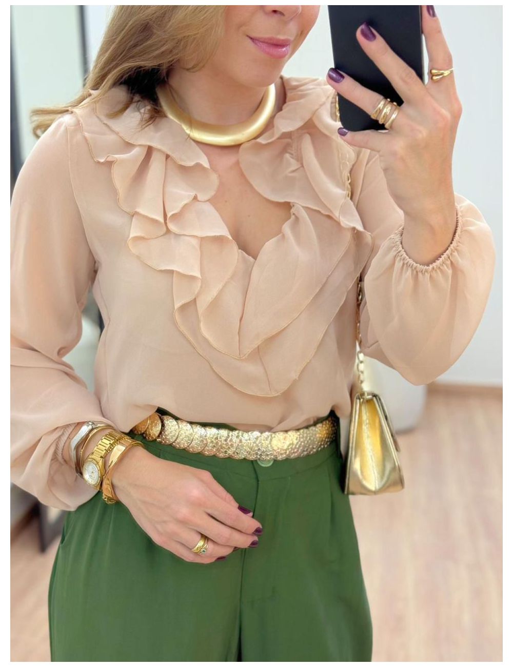 Blusa Ely Bege - Ana G Store