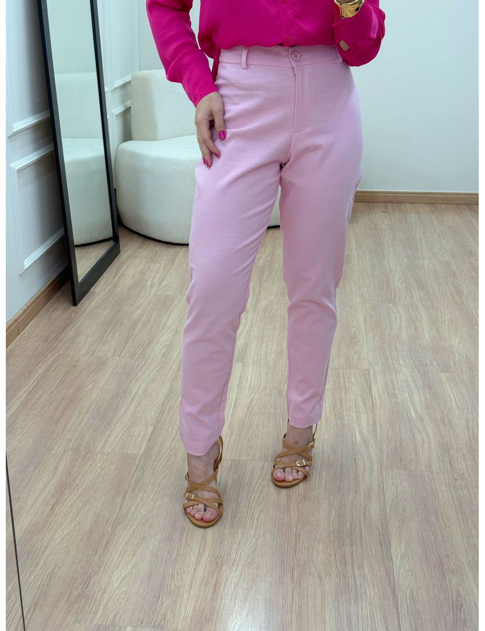 Calça Gabi Rosa - Ana G Store