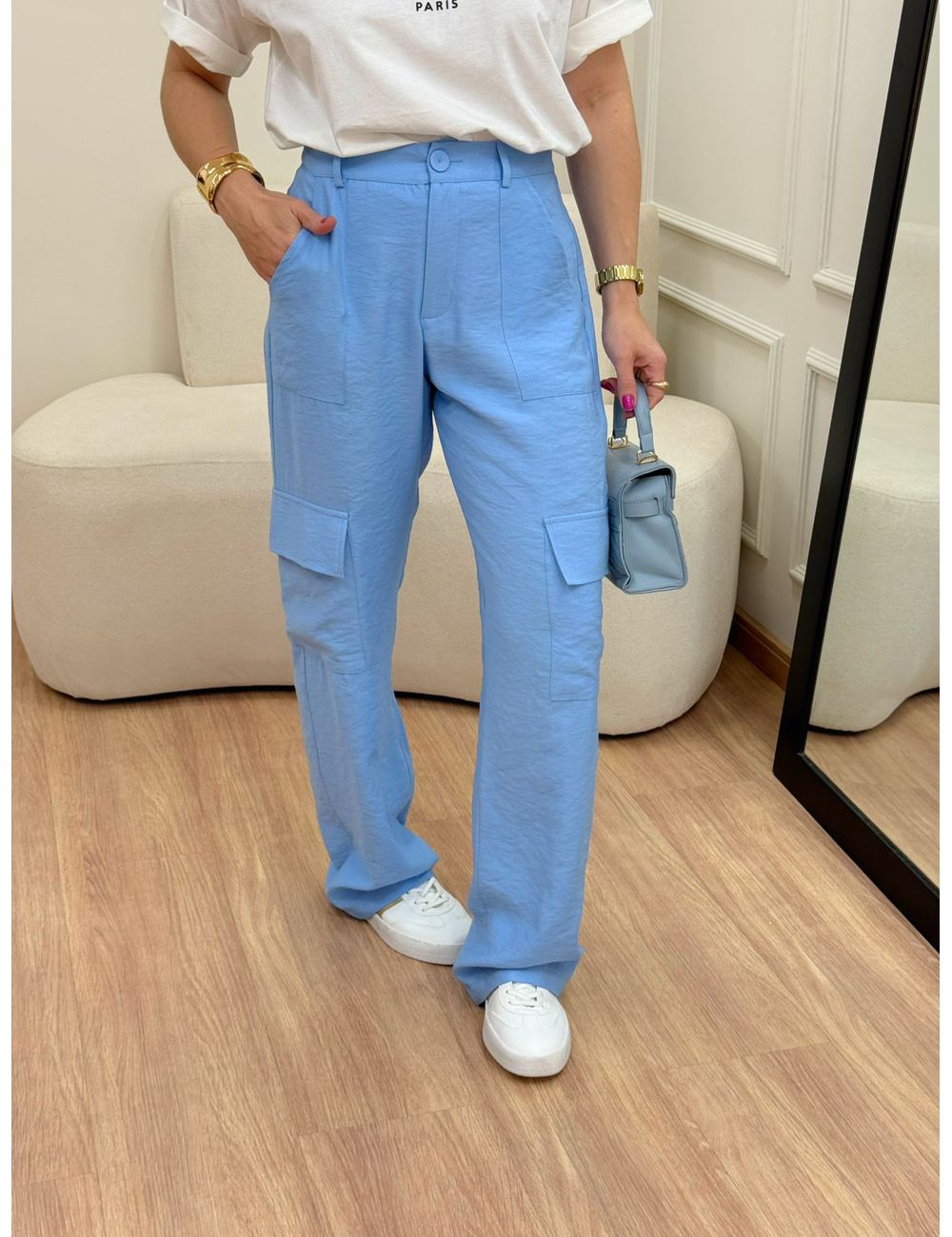 Calça Lorena Azul - Ana G Store