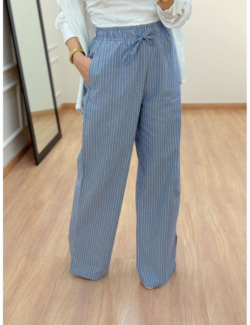 Calça Milena Azul - Ana G Store