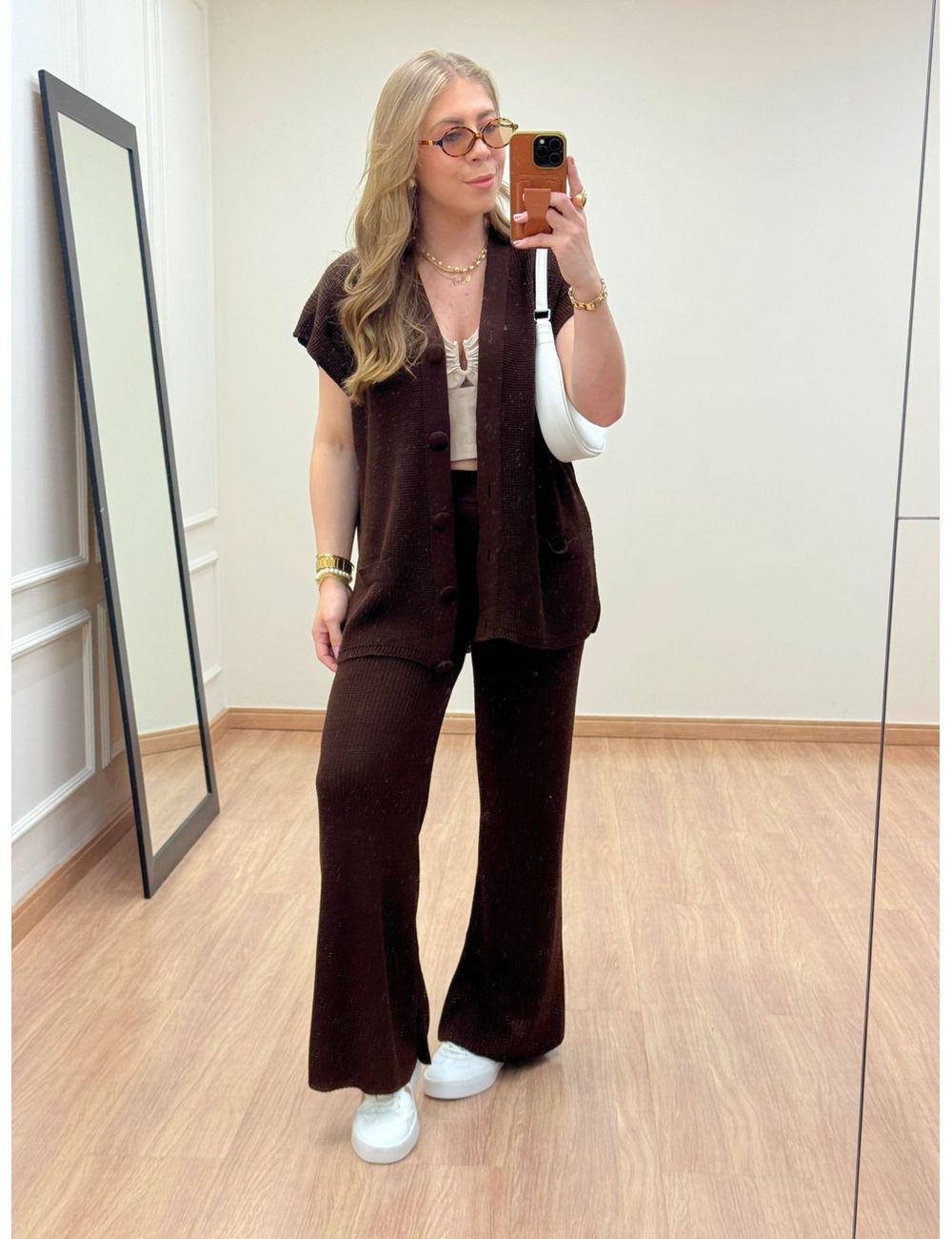 Conjunto Ágata Marrom - Ana G Store