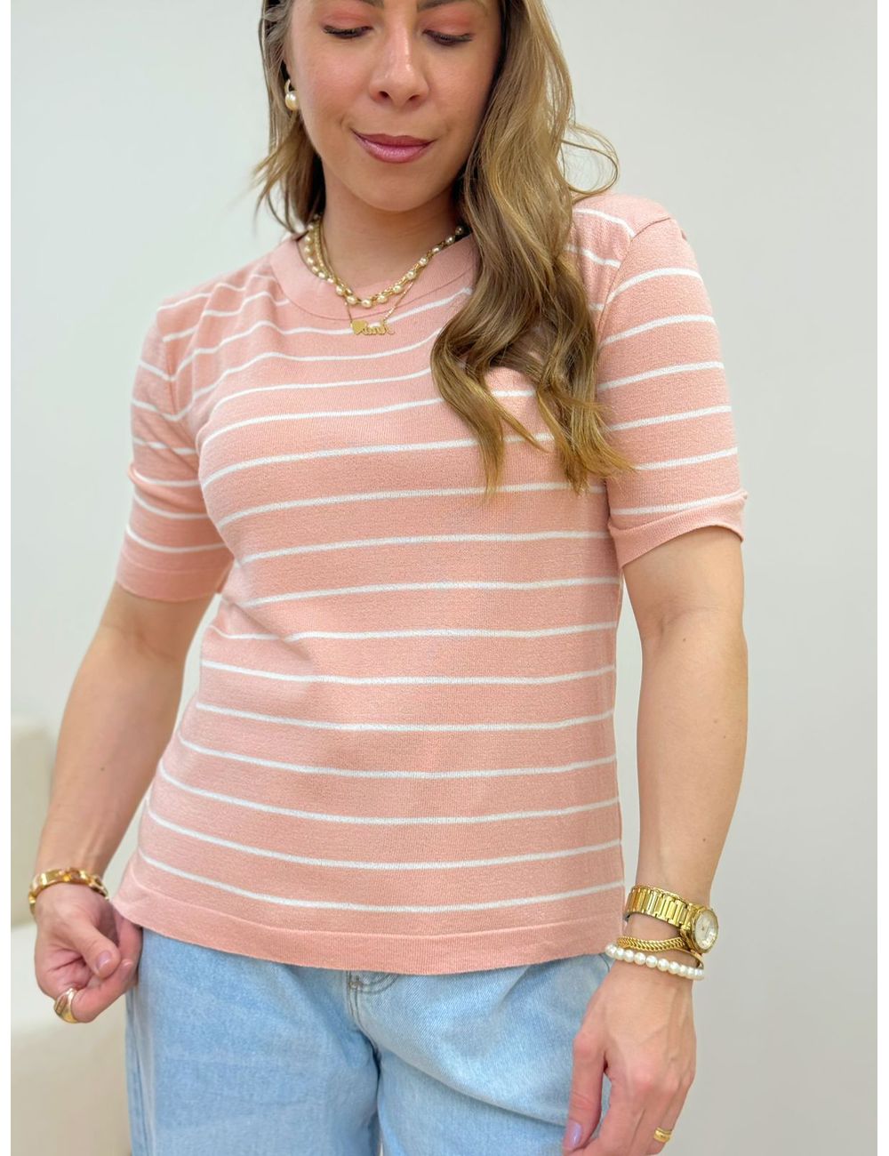 Blusa Taci Rose - Ana G Store