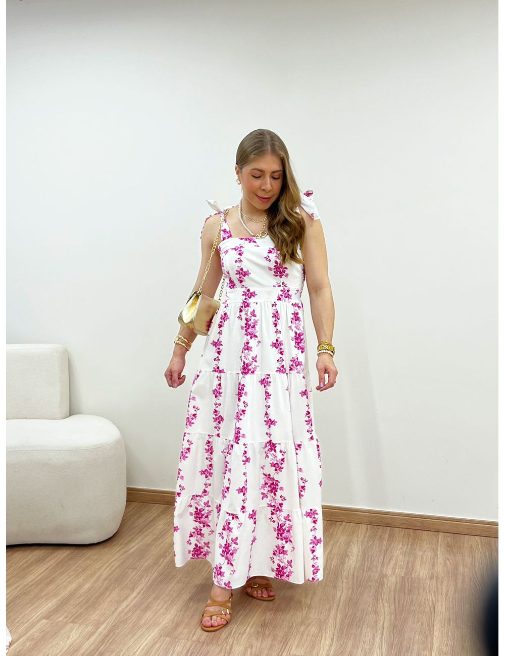 Vestido Cassandra Rosa - Ana G Store