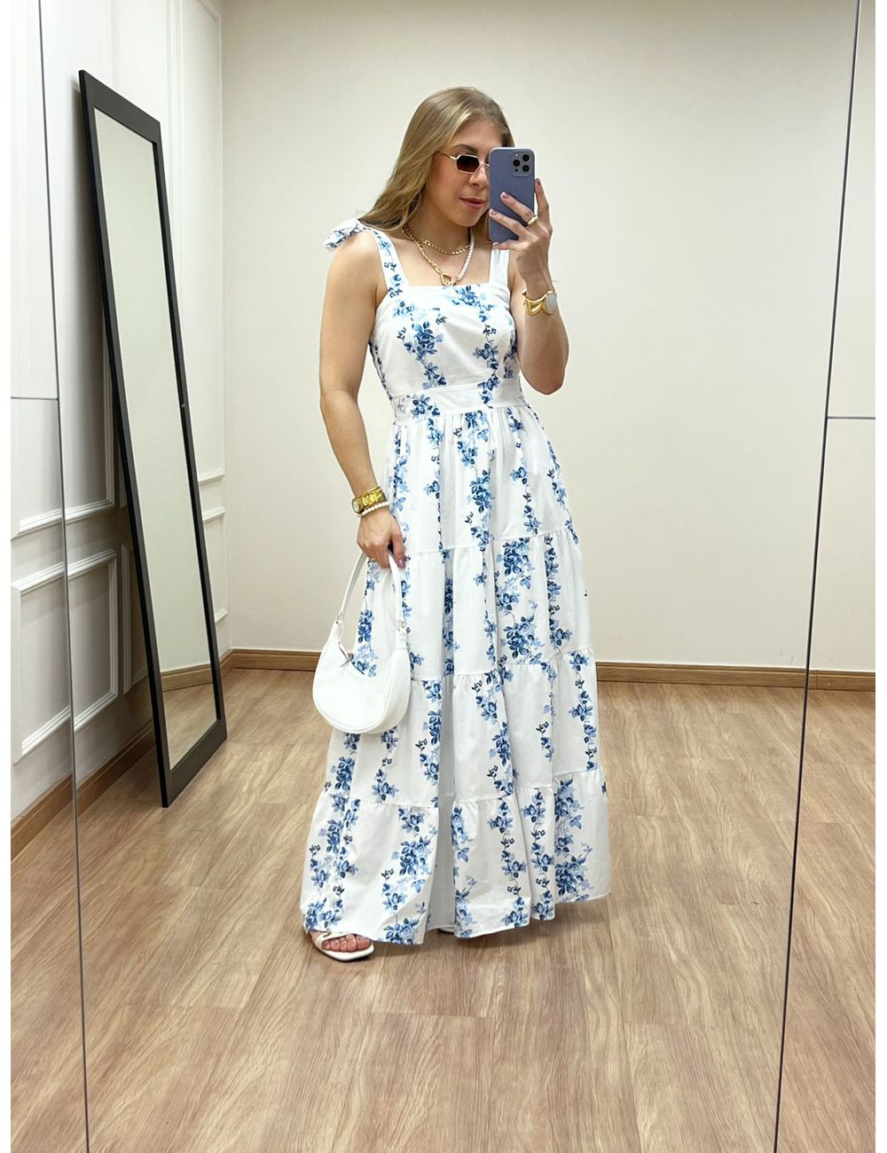 Vestido Cassandra Azul - Ana G Store