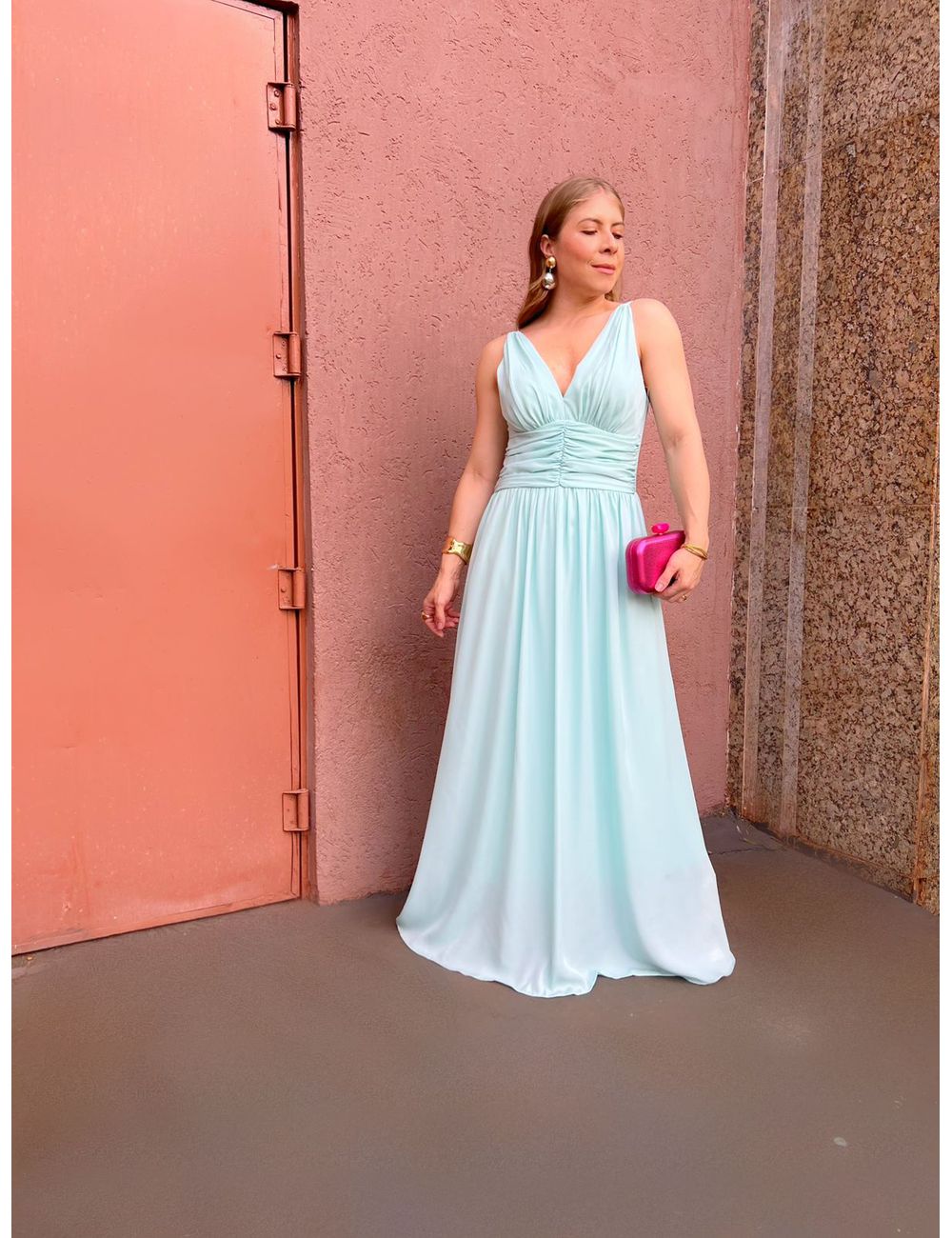 Vestido Atena Azul - Ana G Store