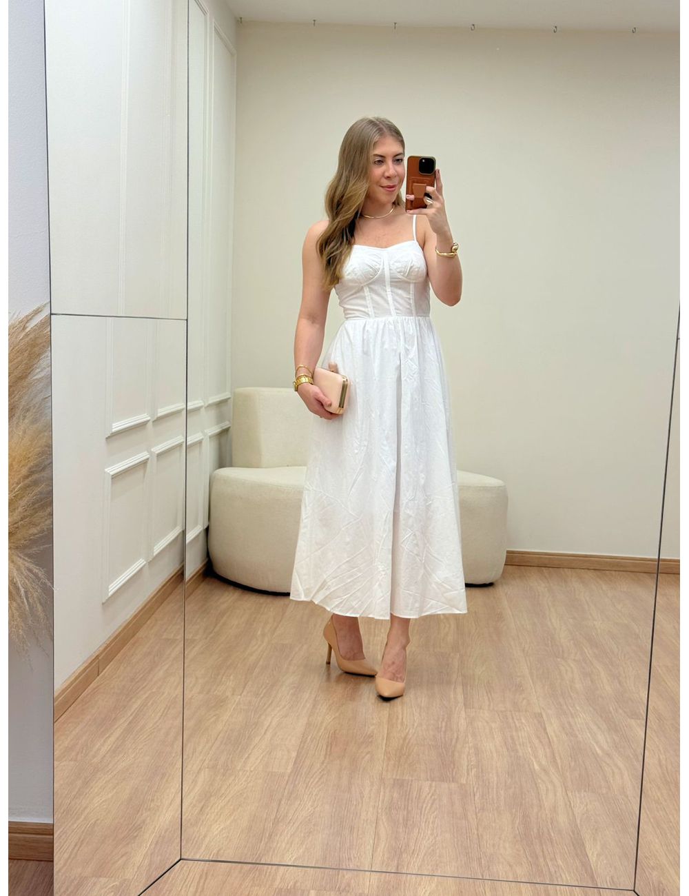Vestido Eudora Branco - Ana G Store