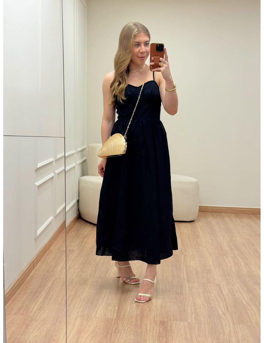 Vestido Eudora Preto - Ana G Store