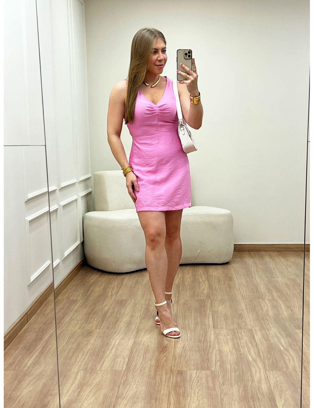 Vestido Brenda Rosa - Ana G Store