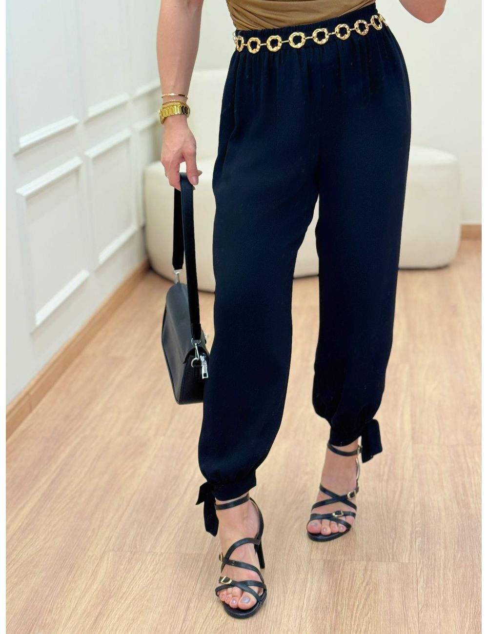 Calça Mila Preta - Ana G Store