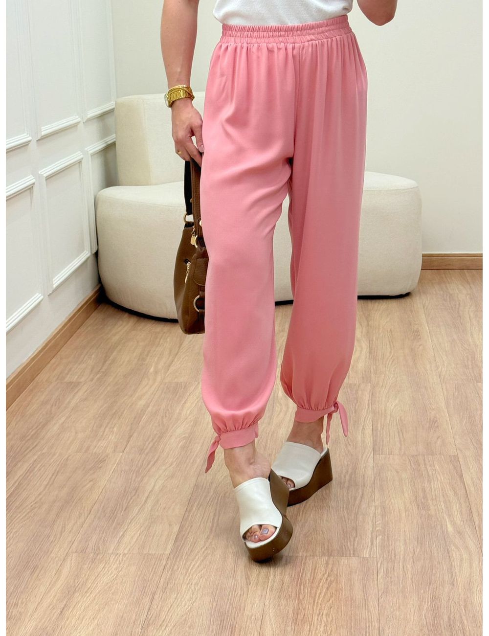 Calça Mila Blush - Ana G Store