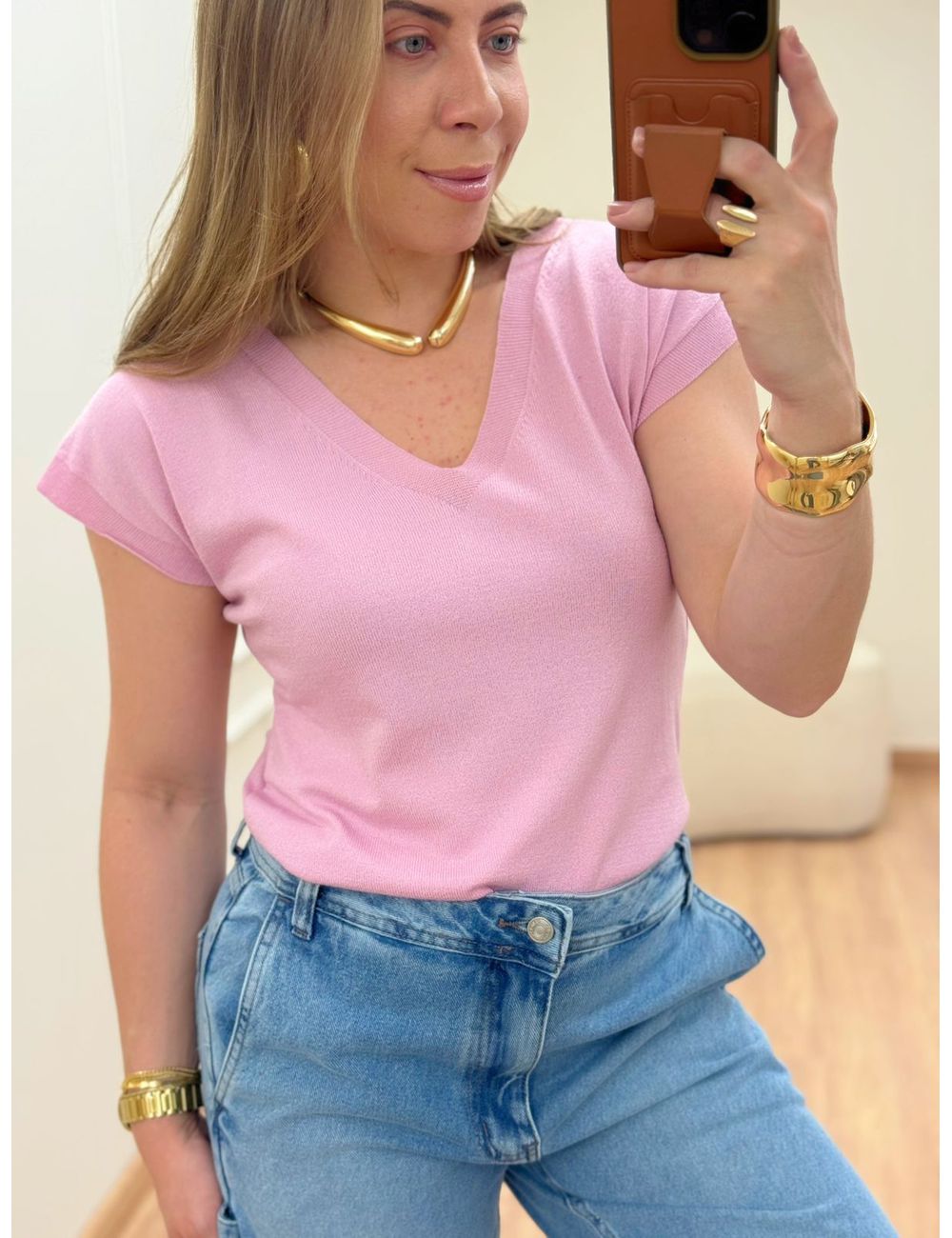 Blusa Poliana - Rosa - Ana G Store