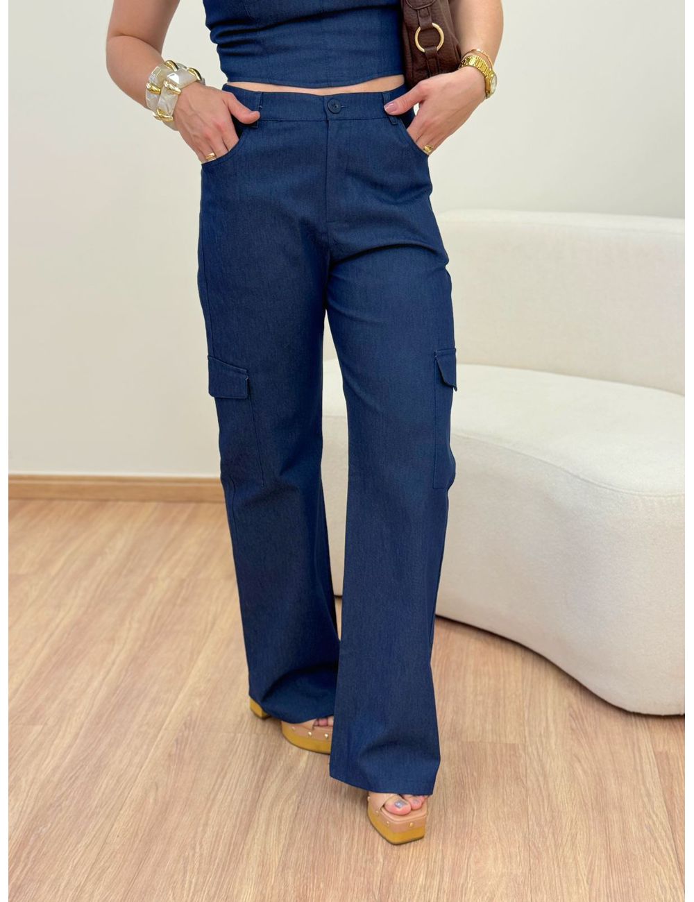 Calça Verônica Azul - Ana G Store