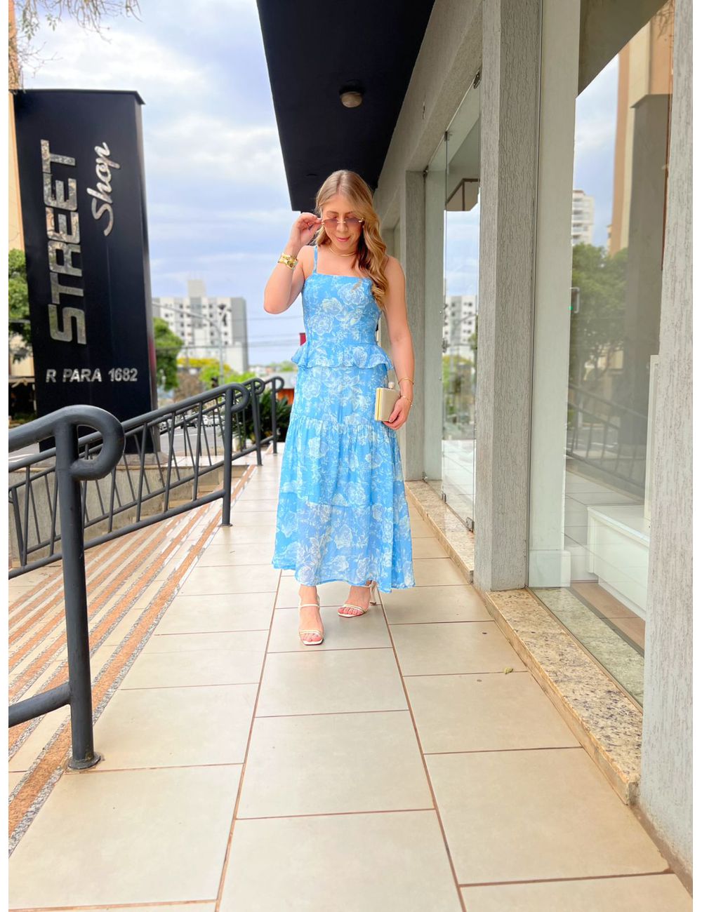 Vestido Nara Azul - Ana G Store
