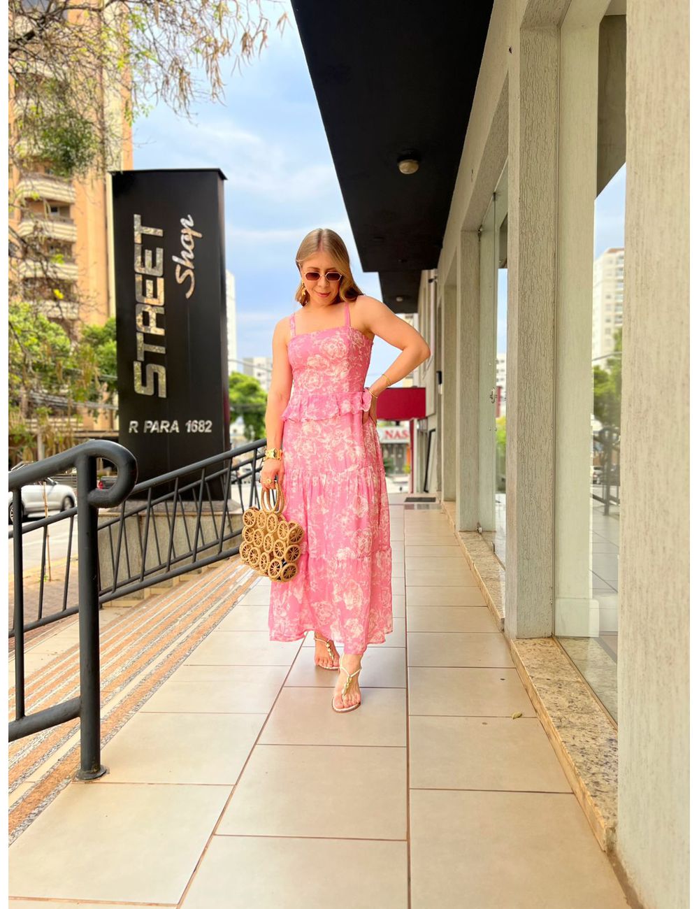Vestido Nara Rosa - Ana G Store