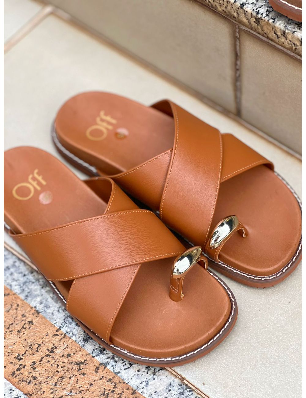Papete Celine Caramelo - Ana G Store