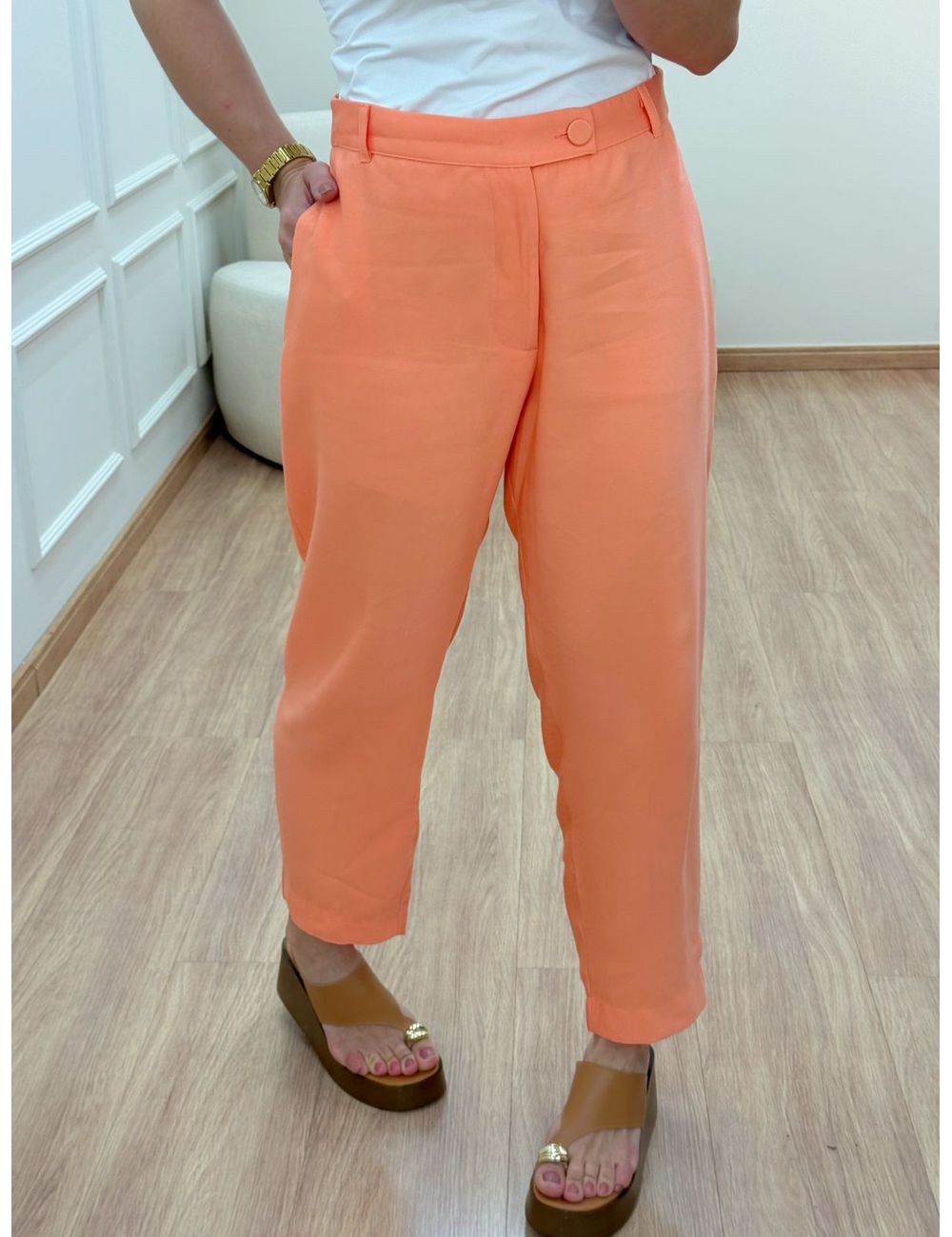 Calça Sabrina Laranja - Ana G Store
