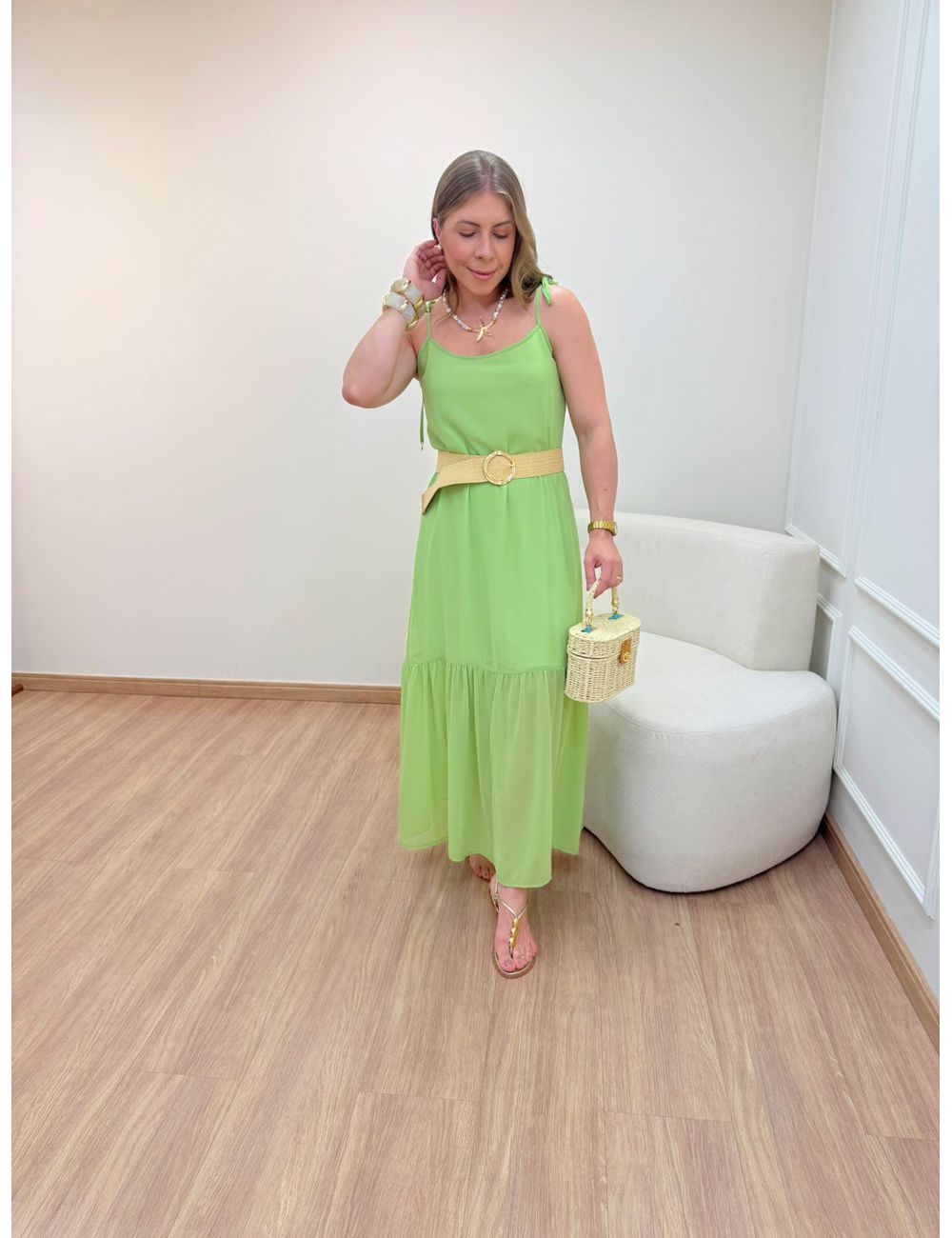 Vestido Brisa Verde - Ana G Store