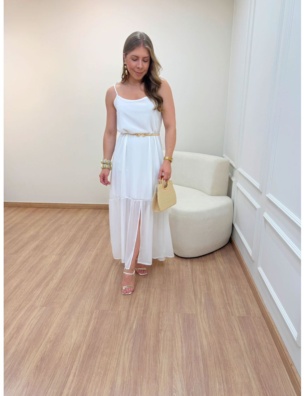 Vestido Brisa Branco - Ana G Store