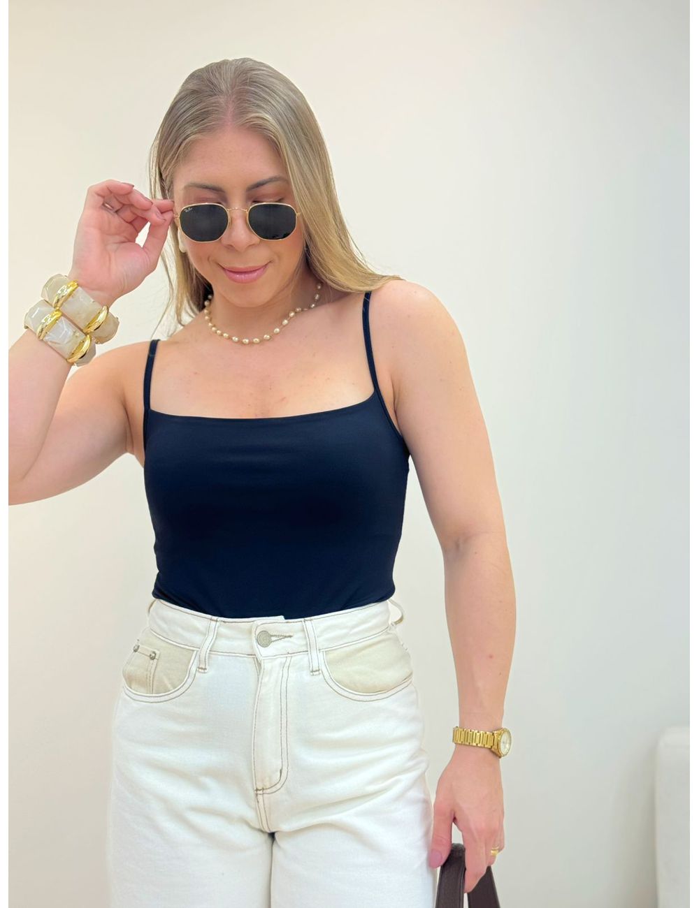 Body Luar Preto - Ana G Store