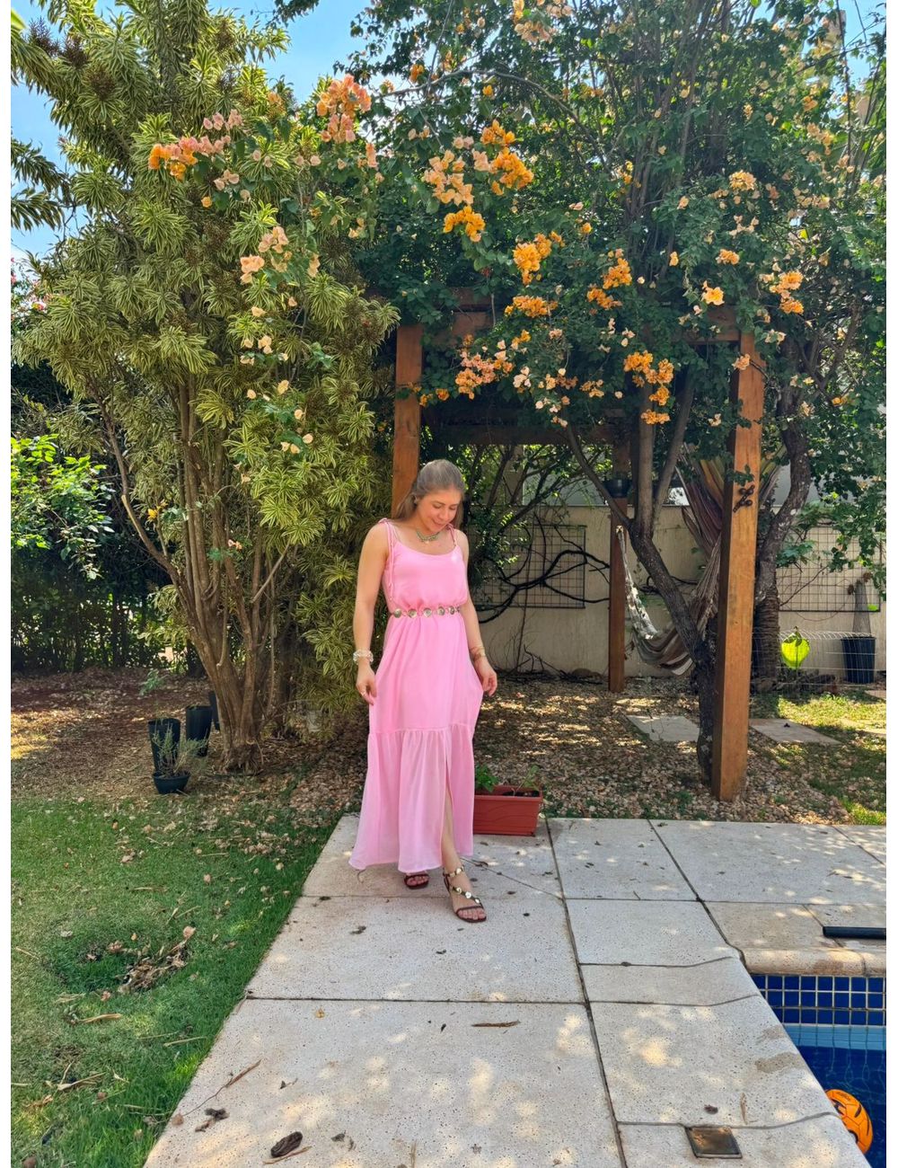 Vestido Brisa Rosa - Ana G Store